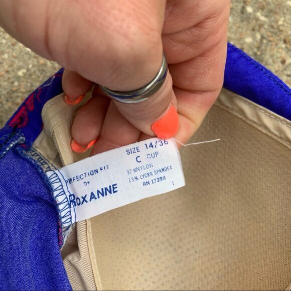 Vintage 60s Roxanne Union Made Swimsuit - Picture 6 of 11